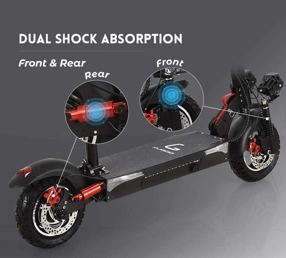 KUGOO M4 Pro Foldable Electric Scooter 10 Inch Off-road Tire 500W Brushless Motor 48V 21Ah Battery with Removable Seat