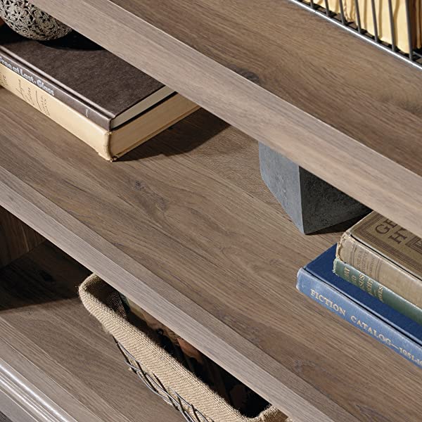 Sauder Select Collection 5-Shelf Bookcase, Washington Cherry finish Washington Cherry Finish Bookcase