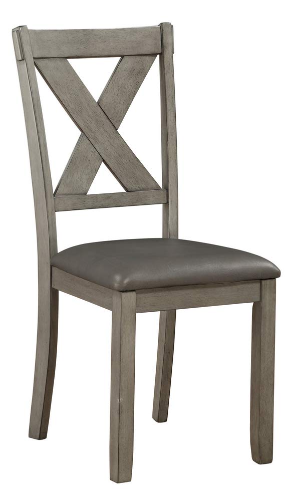 【Furniture】6-Piece Pack Dinette Set, Gray