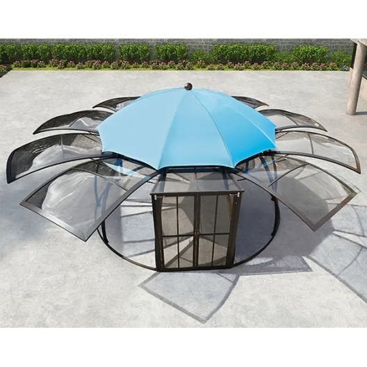 Carpas de sala de sol al aire libre