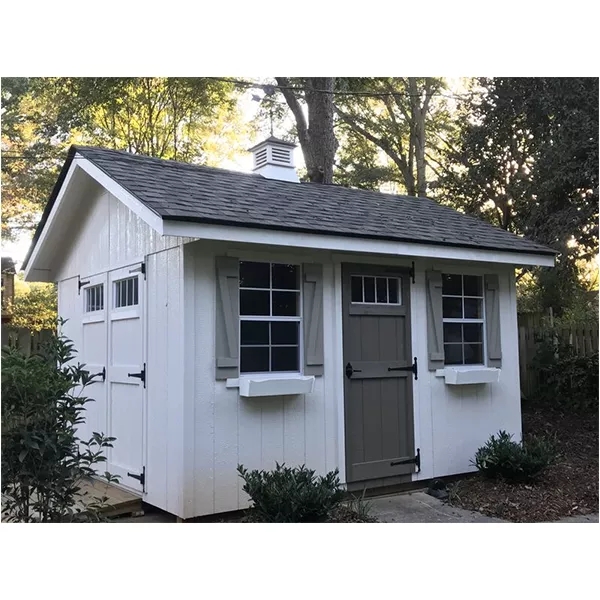 10′ WIDE X 12′ DEEP LUMBER STORAGE SHED